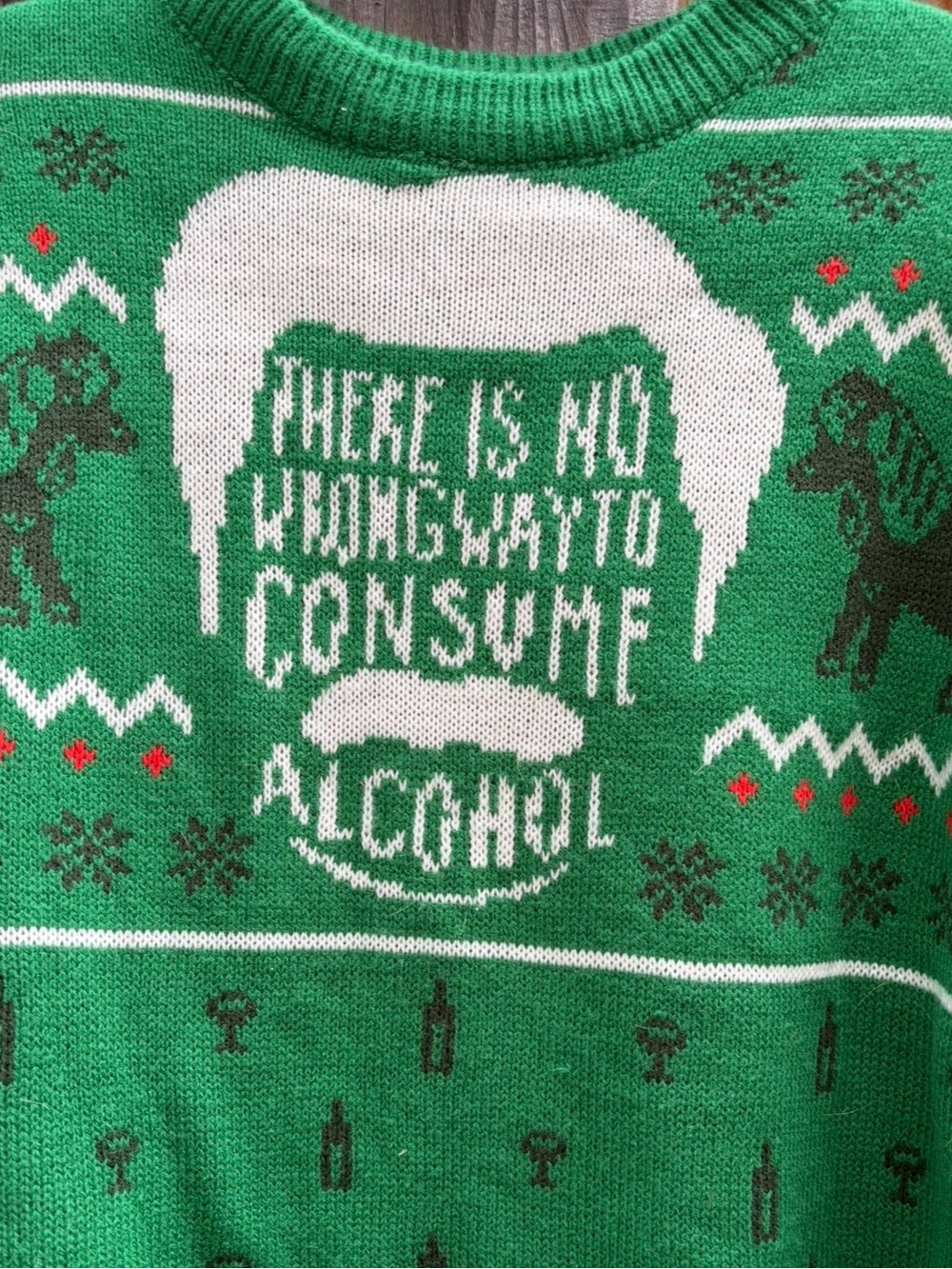 Parks and Recreation Ugly Christmas Sweater. Size S
